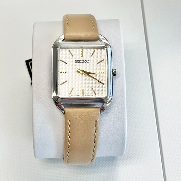 Seiko Essentials Pink Dial Women's Watch